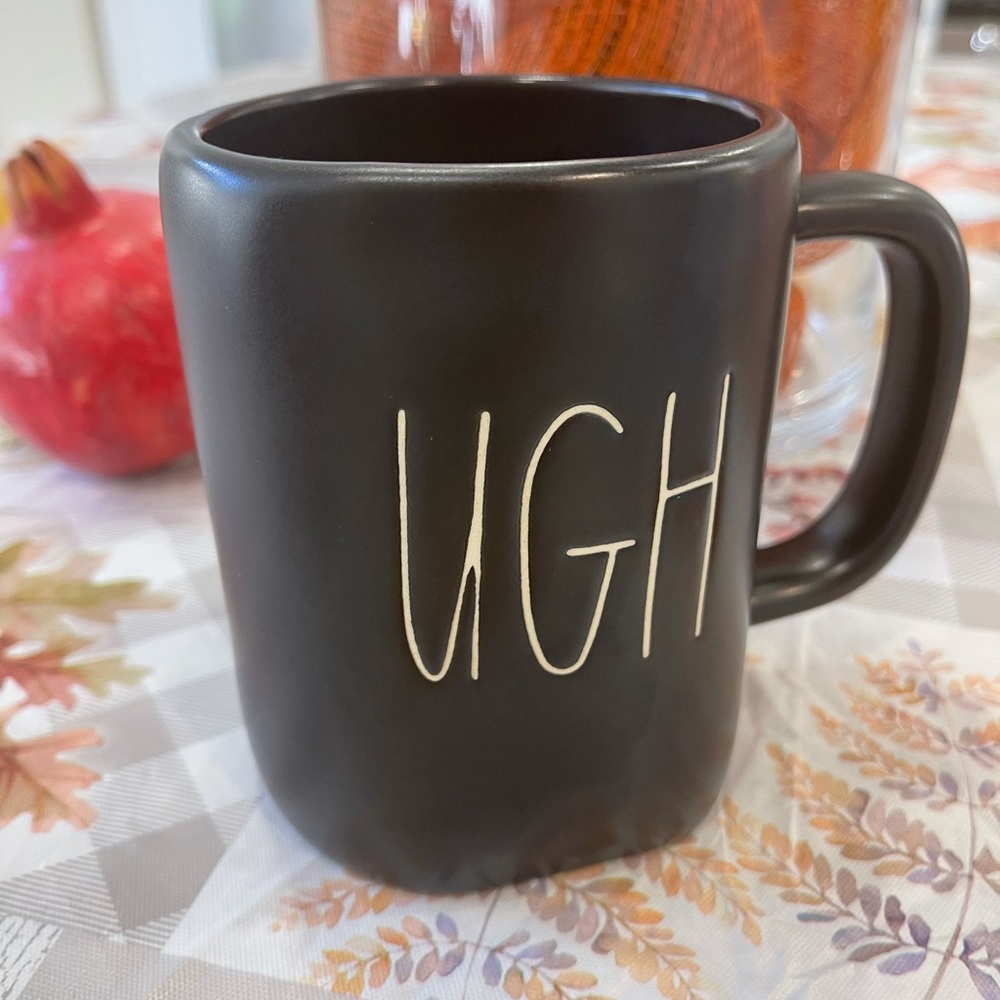 Rae Dunn black mug
